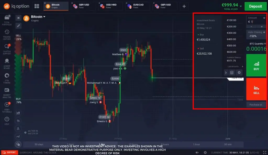 IQ Option é confiável realmente? IQ Option é um corretor de opções binárias confiável, mais conhecido por sua plataforma de negociação intuitiva. A IQ Option é melhor para traders que procuram um corretor confiável de opções binárias e CFD com taxas competitivas. O processo de abertura de conta e o suporte ao cliente são ótimos. Recomendamos para traders iniciantes e avançados.