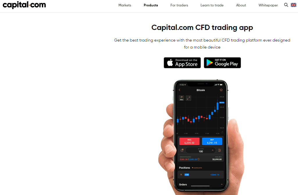 Capital.com Mobile App