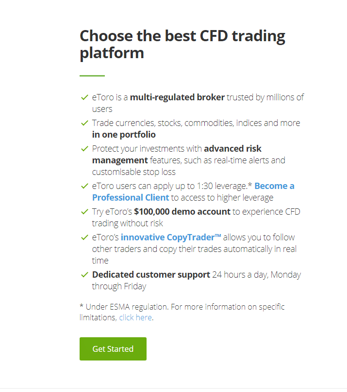 Melhor Plataforma de Negociação CFD