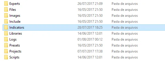 Para adicionar indicadores no MetaTrader 4, abra a plataforma e clique em "Inserir" no menu superior. Em seguida, selecione "Indicadores" e escolha o indicador desejado. Ajuste as configurações conforme necessário e clique em "OK" para aplicá-lo ao gráfico.