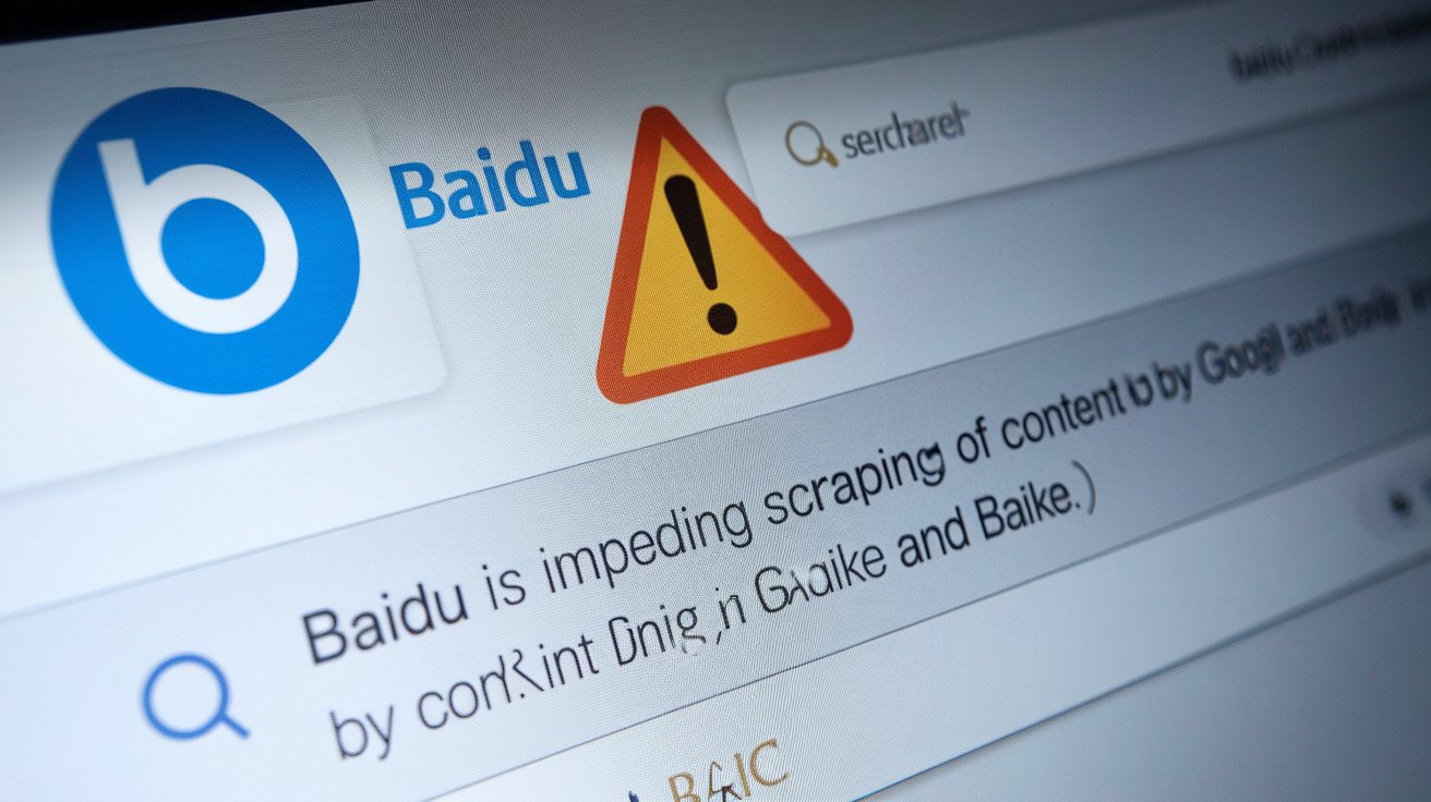 Baidu impede raspagem de conteúdo por Google e Bing em Baike